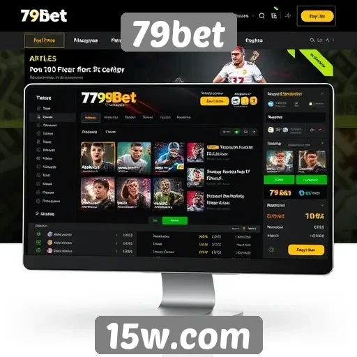 Análise da interface do usuário do site 79bet